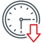 Reduction in Time icon